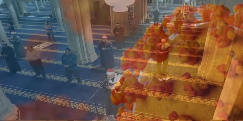 “بدءًا من السبت وإلى أن يشاء الله” كيف سقط وجوب سد الفُرَج عن المصلين في مساجد مصر ؟ سد الفُرَج