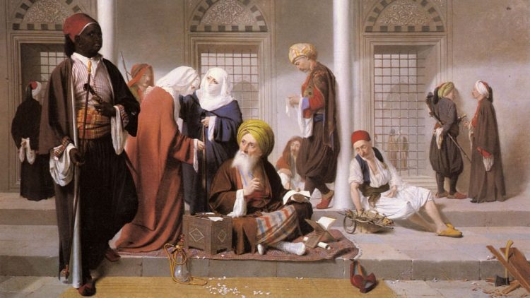 الحضارة العثمانية الفقيرة إنسانيًا .. بلا أي إنجاز علمي أو ثقافي رغم عمرها الطويل مصر في العصر العثماني - رسمة تعبيرية