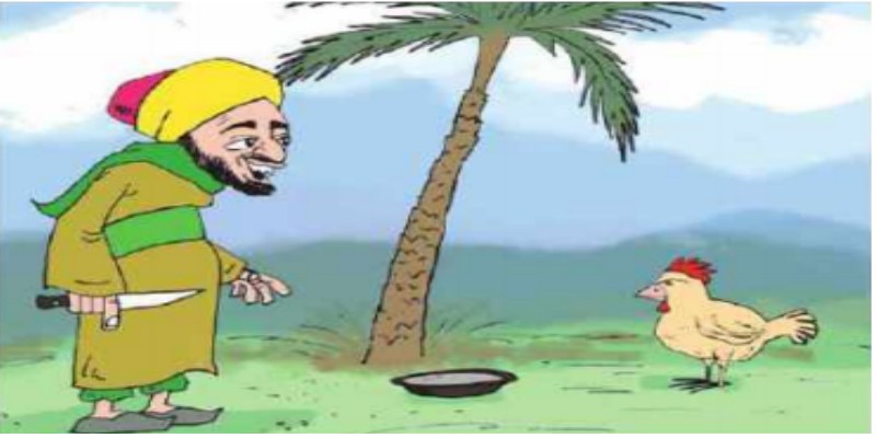 أربع كتاكيت ودجاجة! .........................................................