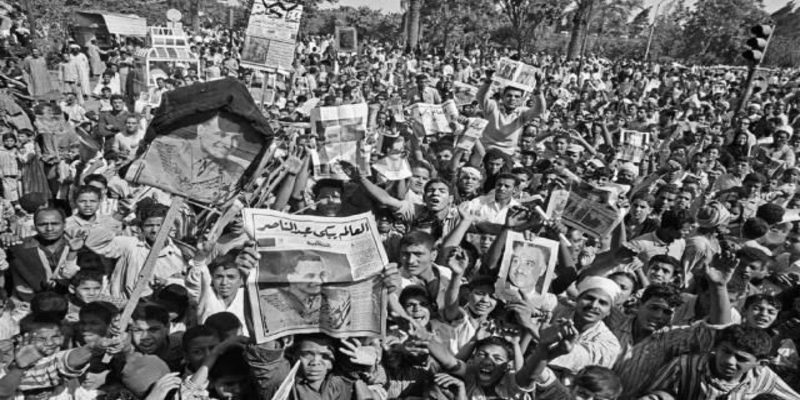 جنازة جمال عبد الناصر