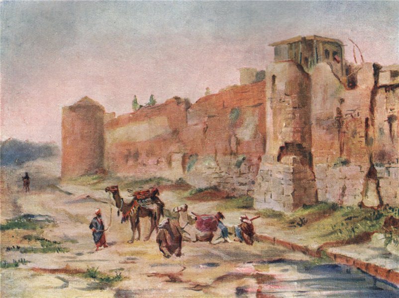 مذكرات محمد علي باشا المجهولة ج4: صراع مصر والعثمانيين على سوريا رسمة قديمة لسوريا