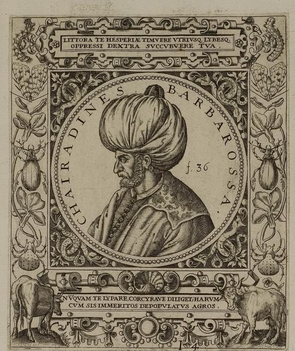 تاريخ بربروس الحقيقي بعيدًا عن أسلمة التاريخ وأردوغنته لوحة تخيلية أوروبية من القرن السادس عشر تصور خير الدين بربروس