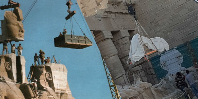 بين واقع نقل الكباش وزمن إنقاذ أبو سمبل “المقارنة لا تجوز” نقل الكباش