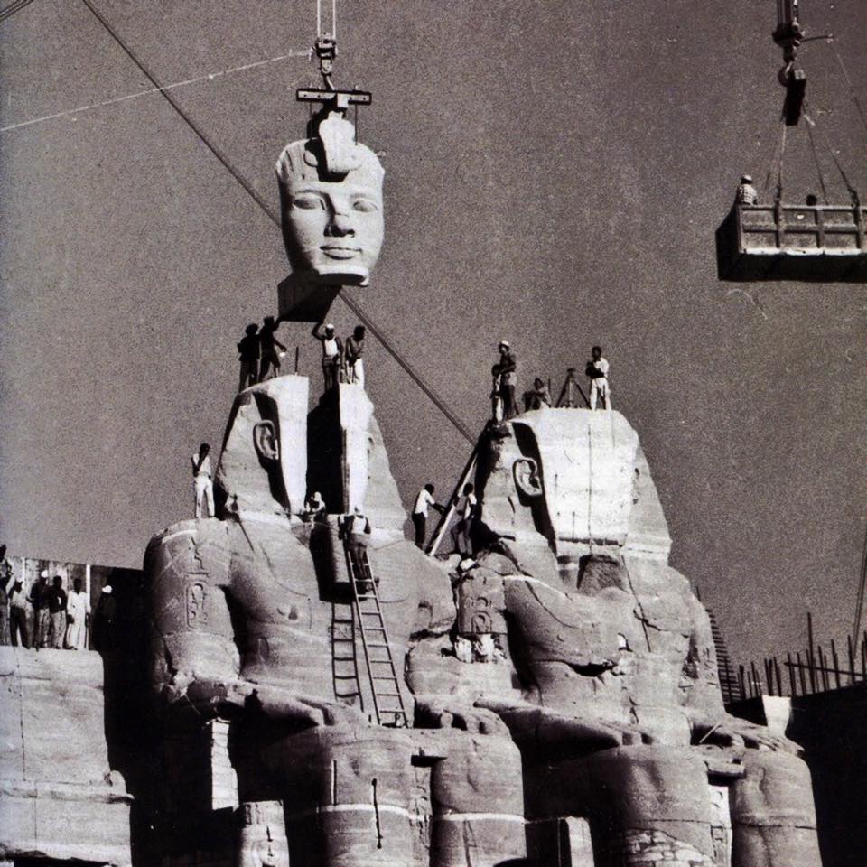 بين واقع نقل الكباش وزمن إنقاذ أبو سمبل “المقارنة لا تجوز” نقل معبد أبو سمبل