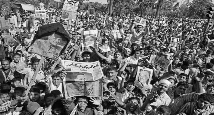 جنازة جمال عبد الناصر