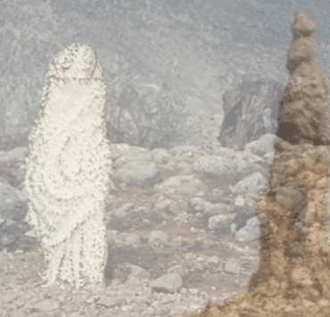 تمثال زوجة لوط