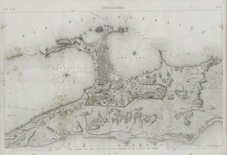 أول شهداء مصر في الحملة الفرنسية “زوجين من العجمي كادا يقتلا نابليون” خريطة مدينة الإسكندرية
