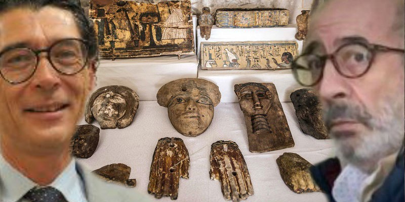 “بعد قضية الحاوية الدبلوماسية” متى يتوقف السطو على تراث مصر الأثري ؟ قضية الحاوية الدبلوماسية