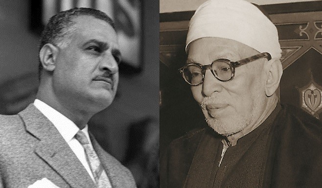 شائعات عن جمال عبدالناصر والأزهر “حين تؤدي ويكيبيديا إلى الكذب” محمد الخضر حسين - جمال عبدالناصر