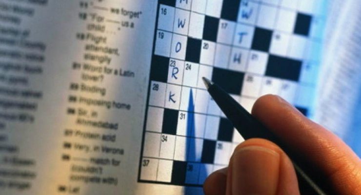 الكلمات المتقاطعة