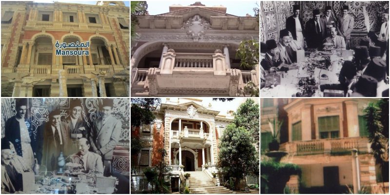 آخر هوانم المنصورة عن قصرها: وصفه موسيليني بالأجمل وغنت به الست ونجا من تأميم ناصر (صور) المنصورة