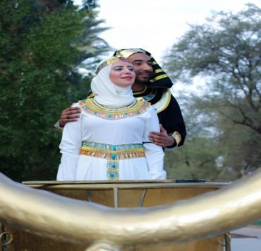 حفل زفاف على الطريقة الفرعونية