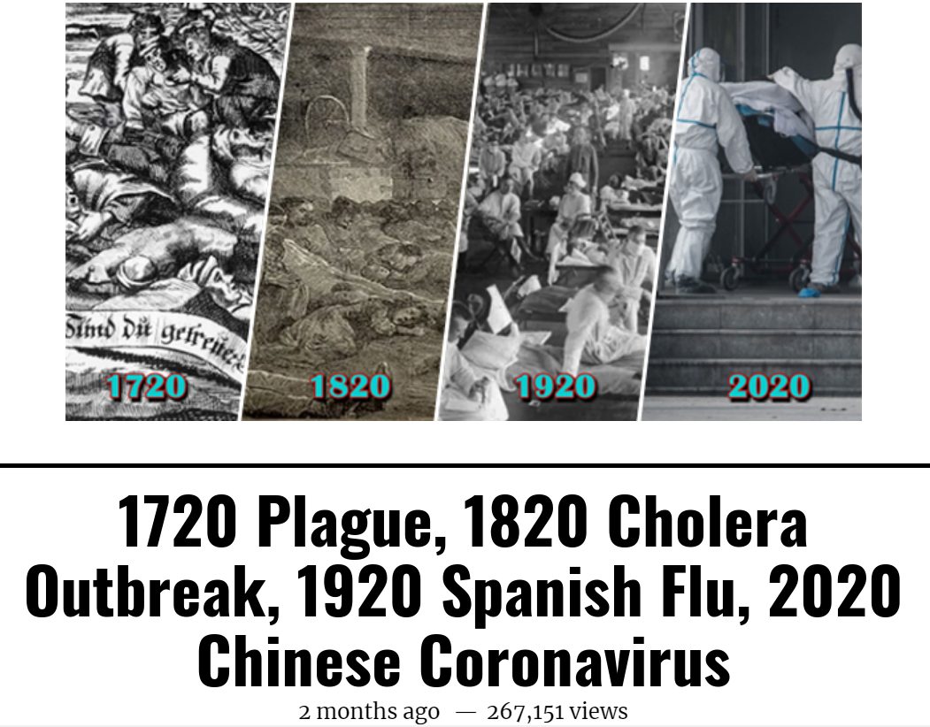 حقيقة أكذوبة وباء كل 100 سنة في عام 20 “حين تتورط سكاي نيوز بالكوبي بيست” الموقع الذي نقلت عنه وكالة سكاي نيوز