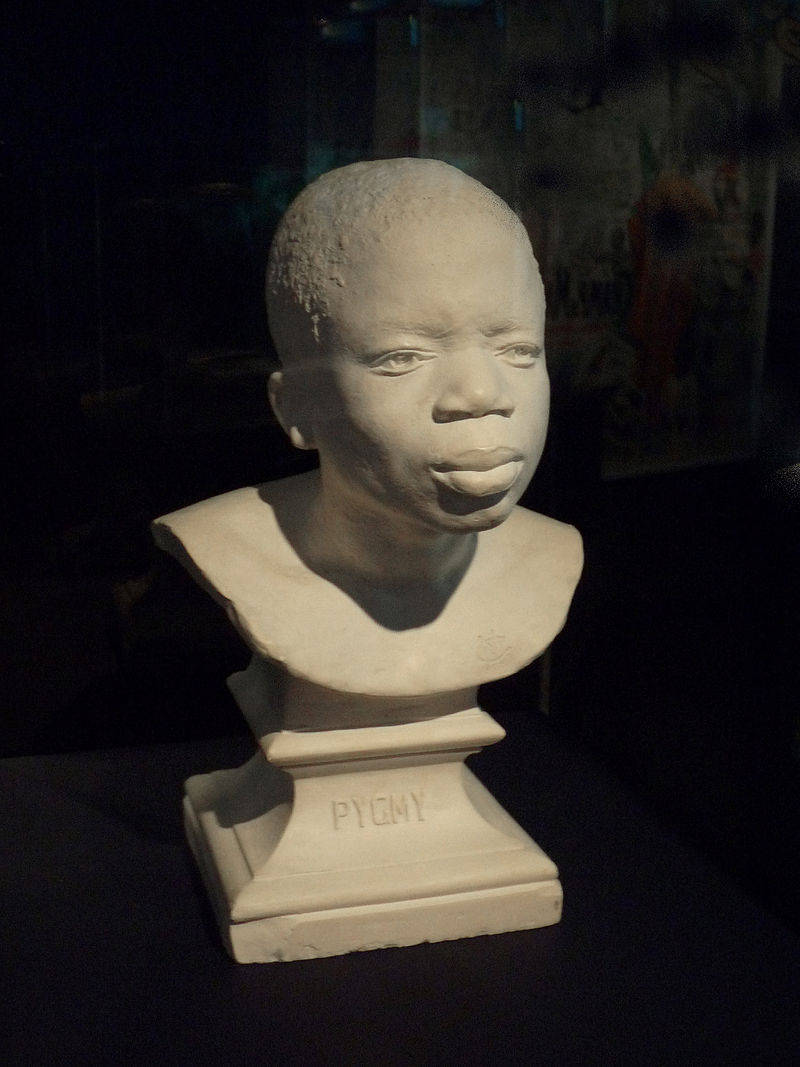 “أوتا بينجا”.. ضحية داروين الذي وُضع داخل قفص في حديقة الحيوان تمثال أوتا بينغا