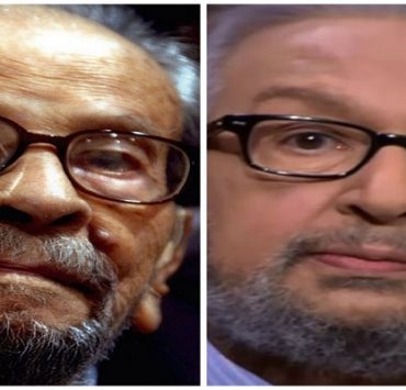 نور الشريف ونجيب محفوظ