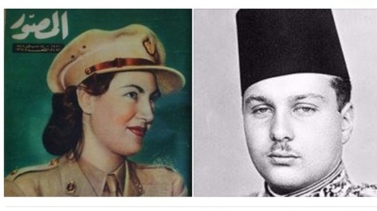 ناهد رشاد والملك فاروق .. القصة الحقيقية للملكة التي لم تجلس على عرش مصر ناهد رشاد والملك فاروق