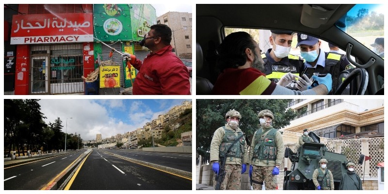 صفر الكورونا والأردن