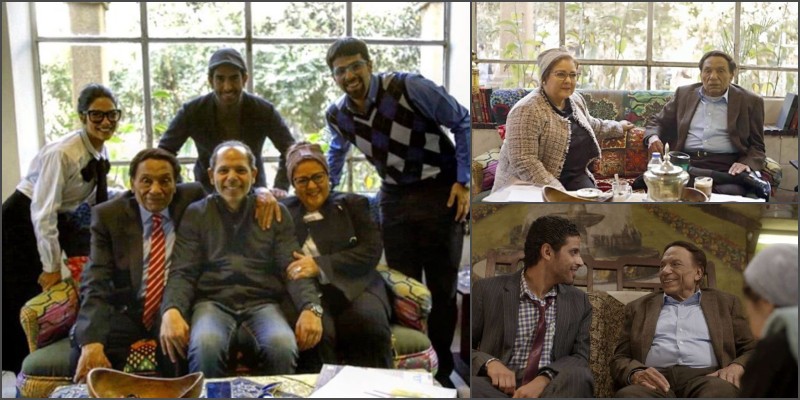 عادل إمام وكوميديا كاركترات عائلة “فالنتينو” فالنتينو