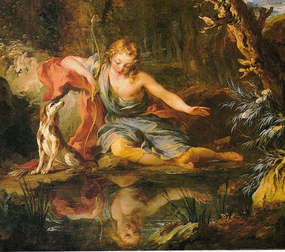 “نركسوس”.. أهان إيكو واستهزأ بها فقتلته الآلهة بالعشق نركسوس