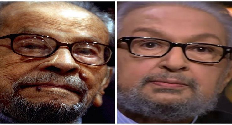 نور الشريف ونجيب محفوظ