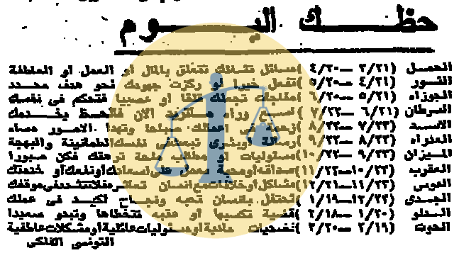 “أرشيف أخبار 11 رمضان زمان” جوانب أخرى لأحوال مصر في اليوم التالي للحرب حظك اليوم
