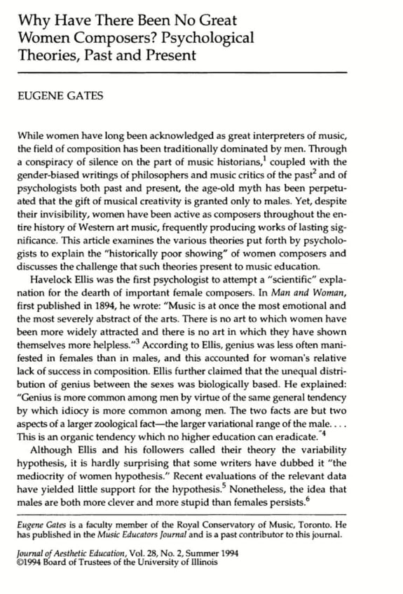 لماذا يعتبر التلحين مهنة ذكورية؟ التلحين