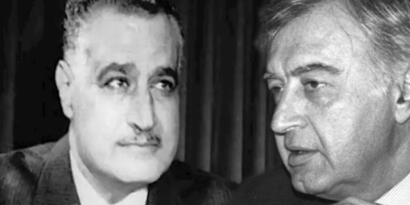 مصطفى العقاد وجمال عبدالناصر