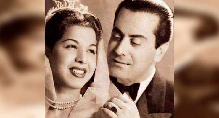 فريد الأطرش وسامية جمال