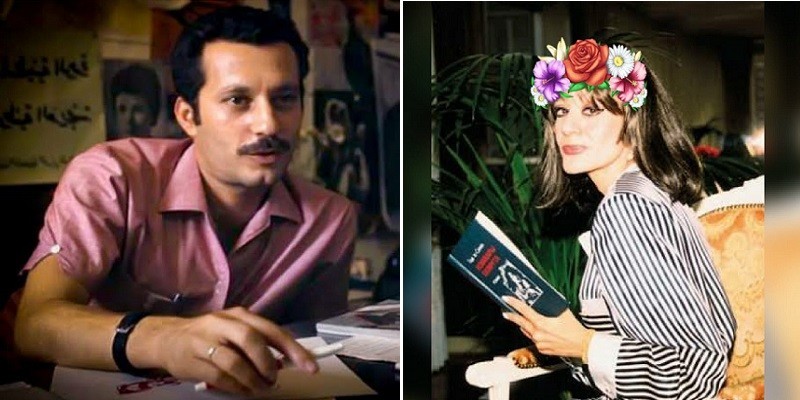 غسان كنفاني وغادة السمان