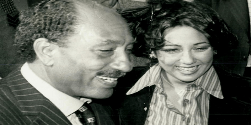 بين كاميليا السادات ووالدها “طلقها زوجها بأمر أبيها وأخذت الدكتوراة الفخرية من جامعة عبرية كاميليا السادات ووالدها