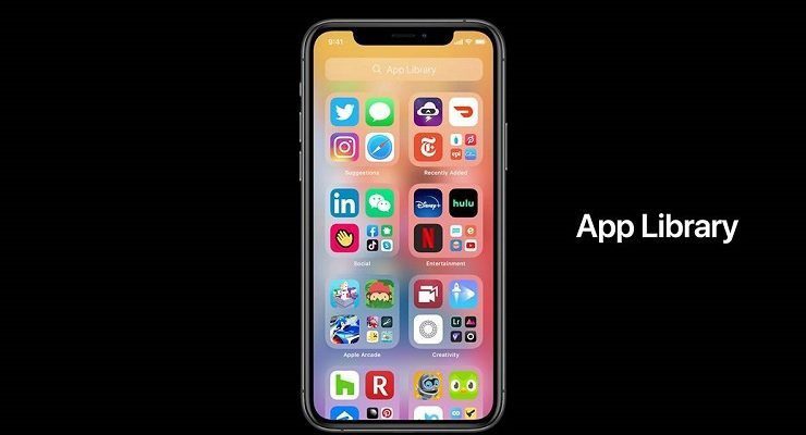 كيفية استخدام خاصية نظام iOS 14 الجديدة App Library
