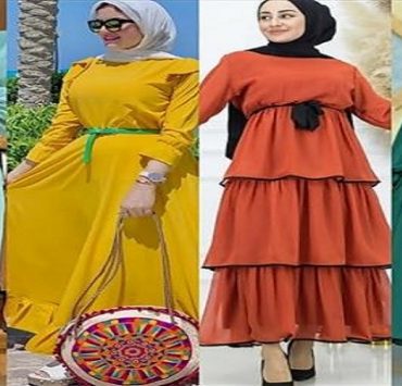 فساتين صيفية للمحجبات 2020