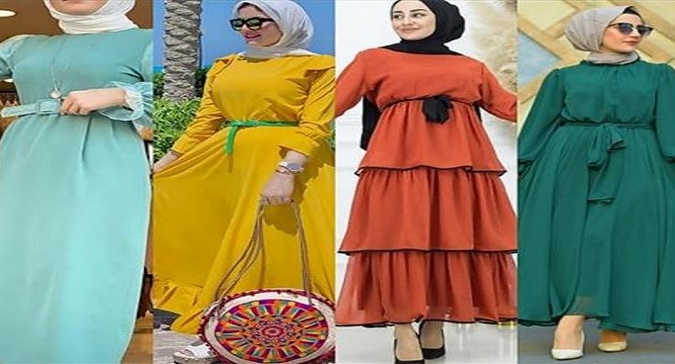 فساتين صيفية للمحجبات 2020