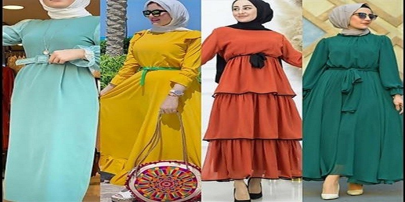 فساتين صيفية للمحجبات 2020