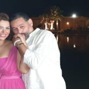 أمير شاهين وخطيبته