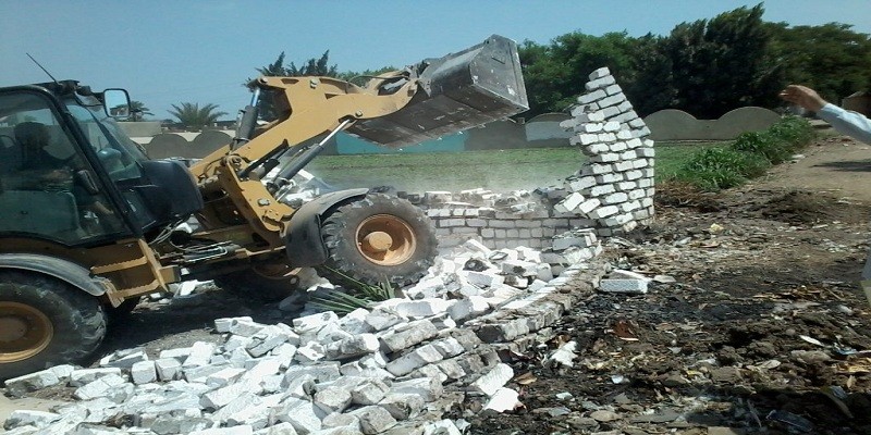 التعدي على الأراضي الزراعية