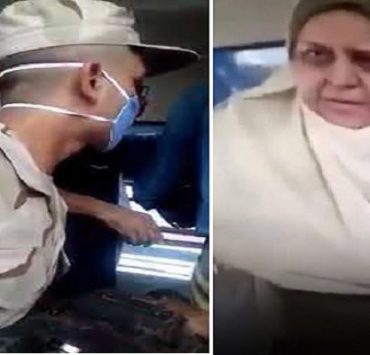 سيدة القطار والمجند