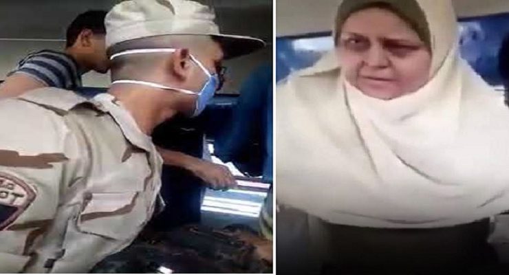 سيدة القطار والمجند