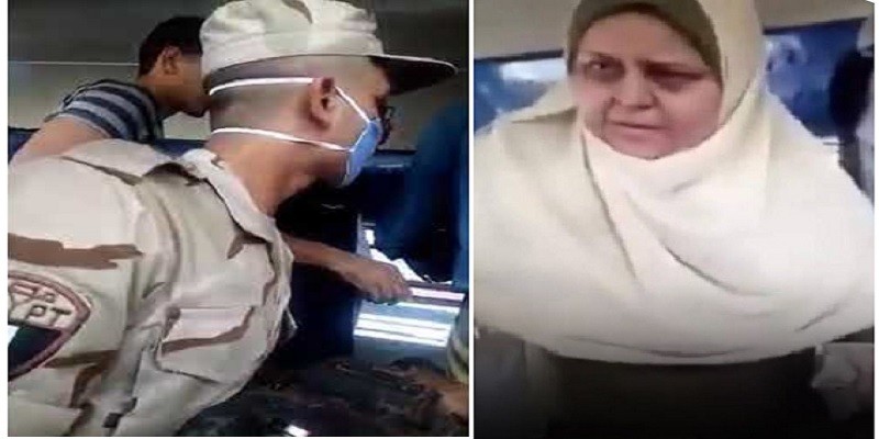 سيدة القطار والمجند