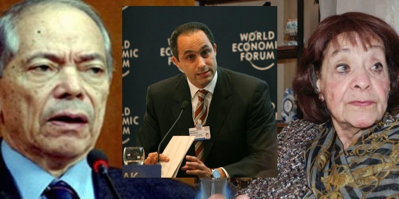 أبلة فضيلة لأسامة الباز :خد بالك من الواد جمال أصله تنك قوي ده مش زي أبوه مش هيحميك وأسامة : بس يا بت أسامة الباز