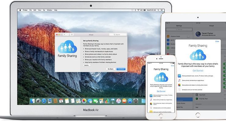 كيفية استخدام خاصية المشاركة العائلية في iCloud وكيفية التحكم فيها فيما بعد