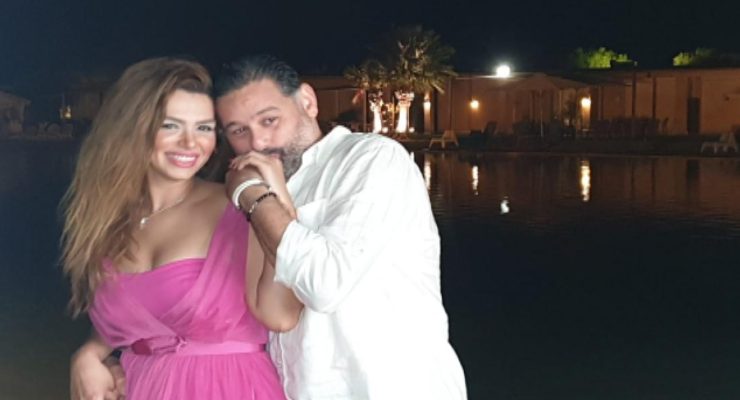 أمير شاهين وخطيبته