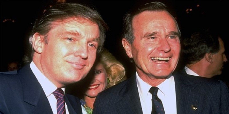 أشهرهم بوش الأب ودونالد ترامب .. فضائح المشاهير الجنسية علامات سوداء في تاريخهم فضائح