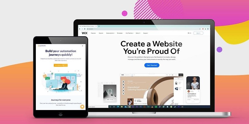 الدليل الكامل لكيفية انشاء موقع على Wix حيث تتعرف على الأدوات الأساسية التي تساعدك على تصميم ونشر موقعك الإلكتروني من خلال Wix