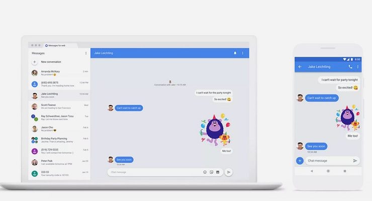 كيفية إرسال الرسائل النصية من الويب من خلال استخدام Android Messages على الكمبيوتر