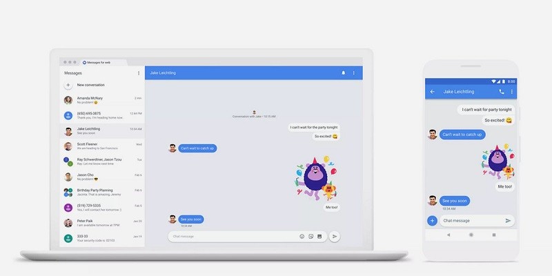 كيفية إرسال الرسائل النصية من الويب من خلال استخدام Android Messages على الكمبيوتر