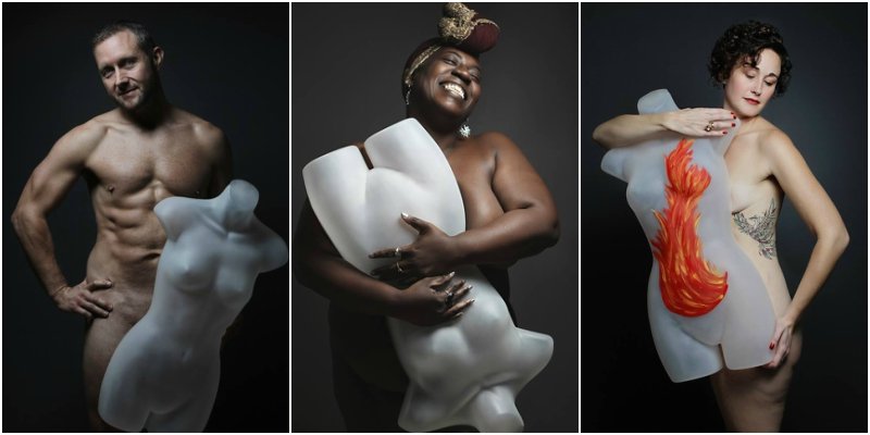 صور: الحالمون بالجمال لا يختفون ولو وراء “المانيكان” المانيكان