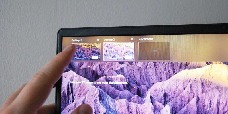 كيفية استخدام خاصية سطح المكتب الافتراضي في ويندوز 10