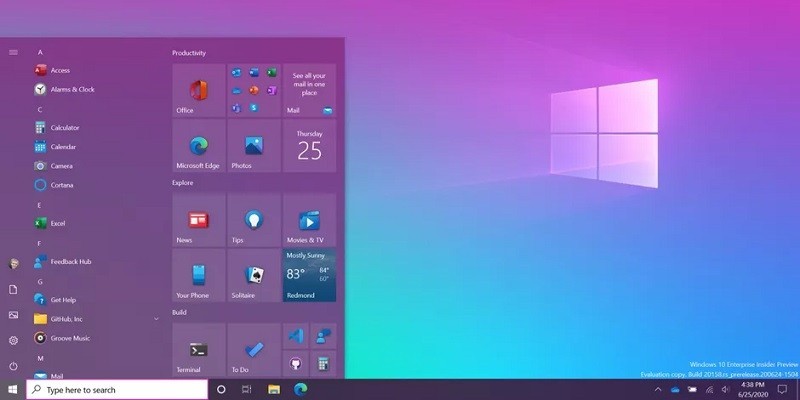 كيفية تغيير لون قائمة ابدأ وشريط المهام في نظام تشغيل ويندوز 10