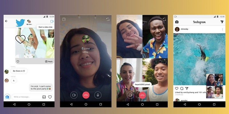 كيفية إجراء مكالمات الفيديو في انستجرام مع فرد أو مجموعة من أصدقائك